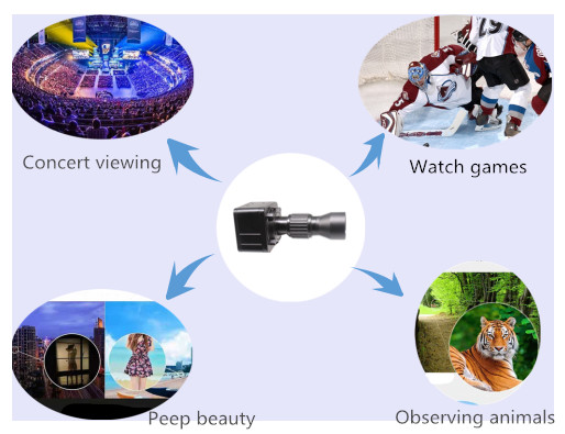 P2P 150M Wireless Spy Camera IP Network Surveillance For Wildlife Observation