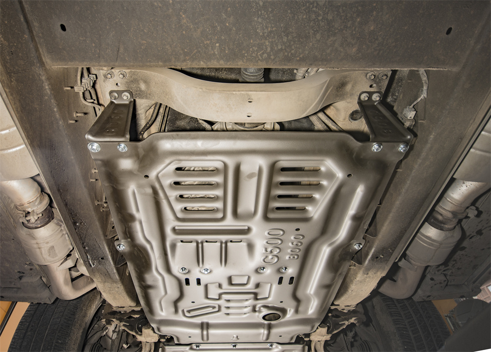 Aluminum Alloy Mercedes G500 Chassis Guard Engine Skid Plate Easy Bolt-On Installation