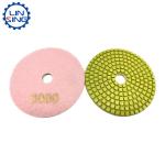 4inch Microfibre Flexible Polishing Pad A-Grade for Durable Stone Slabs Grinding