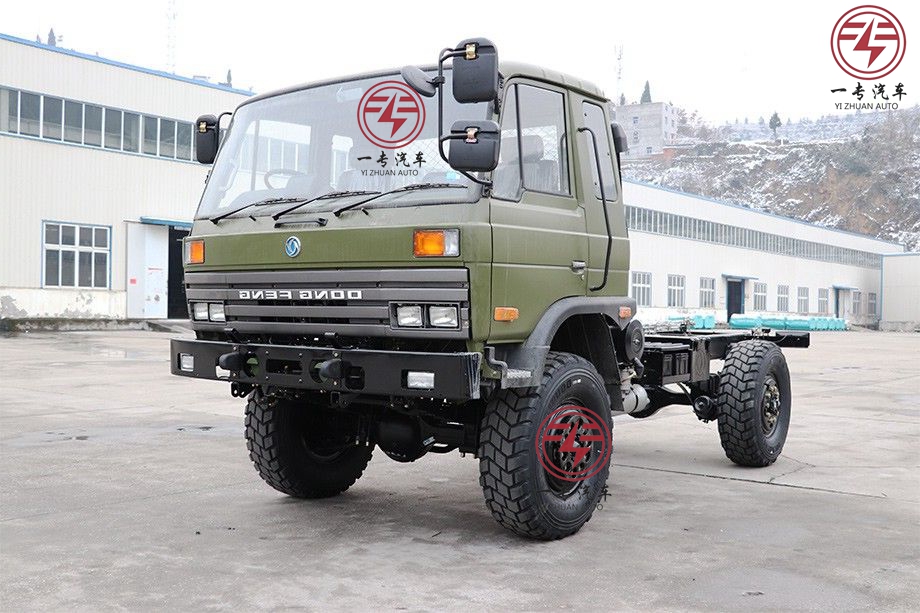 Euro 3 Manual Transmission 4X4 All Wheel Drive Off Road Truck for Personnel Transportation