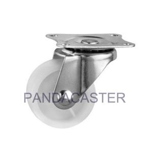 Quality 20Kg 44Lbs Light Duty Casters 2 inch White Furniture Caster Wheel wholesale