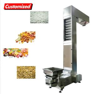 Quality Stainless Steel Portable Incline Conveyor Z Bucket Conveyor Bean Corn Powder Seed Conveyor wholesale
