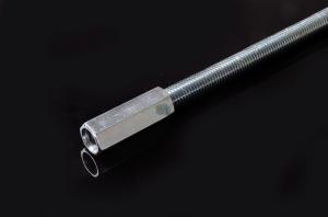 Quality Threaded Rod Hex Coupling Metal Conduit Fittings With Steel Zinc Plated wholesale