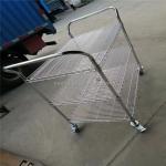 Factory price wholesale ESD PCB Shelving Trolly Cart Stainless Steel Cart SMT