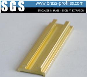 Quality Architectural Brass Nosings Sheets Copper Anti-slip Stair Strips wholesale