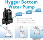 Plastic Submersible Auto Electric Aquarium Water Pump