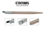 Embroidery Metal Aluminum Eyebrow Pen For Microblading Permanent Makeup