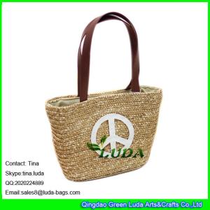 Quality LUDA 2015 fashion hot sale new children handbags creative straw bags for girls wholesale