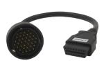 OBD2 OBDII 16 Pin J1962 Female to MAN 37 Pin Male Connector Cable