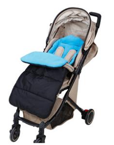 Quality 100x50x40CM Warm Cotton Blue Baby Pram Sleeping Bag For Camping wholesale