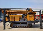 22000 Rotary Torque Steel Track Borewell Machine For 105-800 Mm Drilling