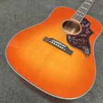 Custom 41 Inch Hummingbird Gibson Style Acoustic Guitar in Heritage Cherry