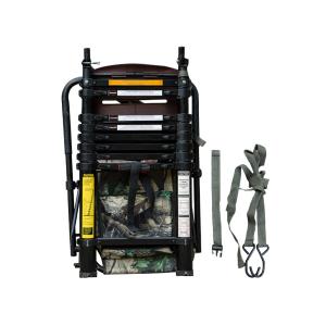 Quality High Quality 8 Steps Aluminum Telescopic Ladder Hunting Tree Stand wholesale