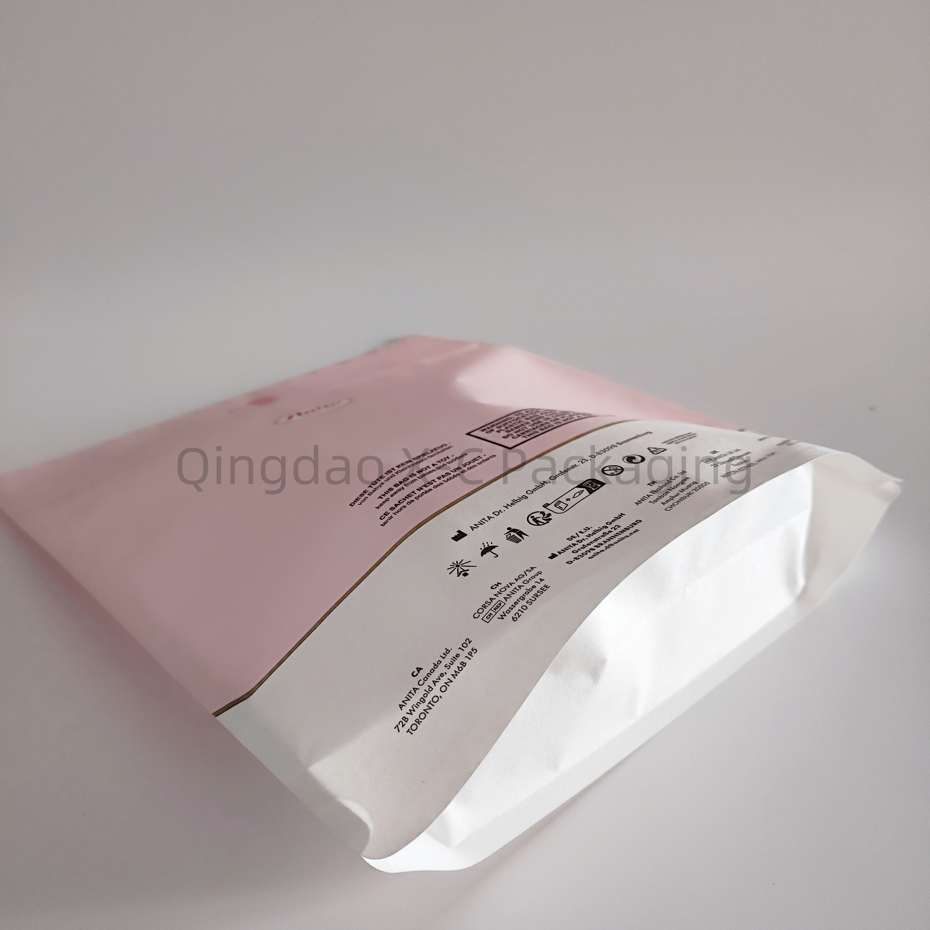 10 Colors Printing Reusable Cotton Paper Bag with Open Closure Biodegradable