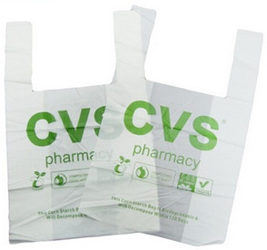Hot Sale custom Printing 100% biodegradable plastic Shopping Bags