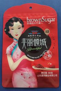 Quality Sugar Laminated Zipper Bags Plastik seal Composite Aluminum Foil Bags wholesale