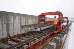 Metro Track laying crane, China good quality dt10t gantry crane, track laying
