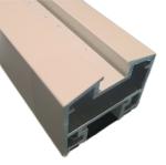 Polished Waterproof Aluminium Sliding Window Profile Heat Insulation