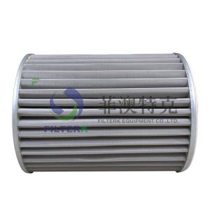 Quality FILTERK Natural Gas Filter Cartridge G3.0 50 Micron Used In Gas Compressor Station wholesale