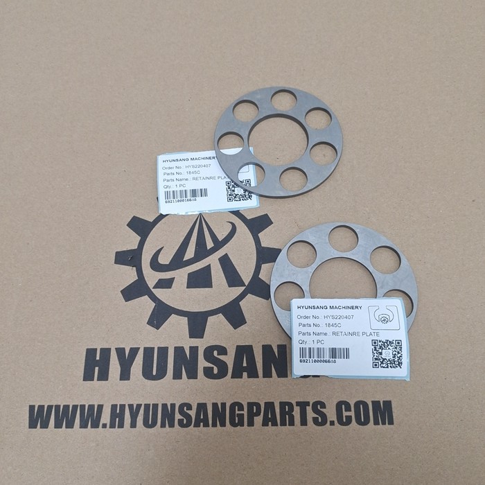Hyunsang Excavator Parts Retainer Plate 1845C 708-2L-33350 708-2L-06630 708-2M-13340 167-3862