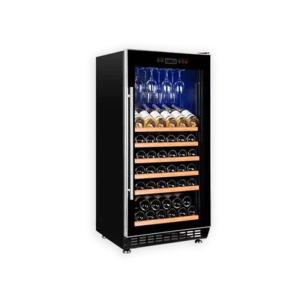 Quality Blue Lighting 188L One Zone Commercial Wine Display Cooler wholesale