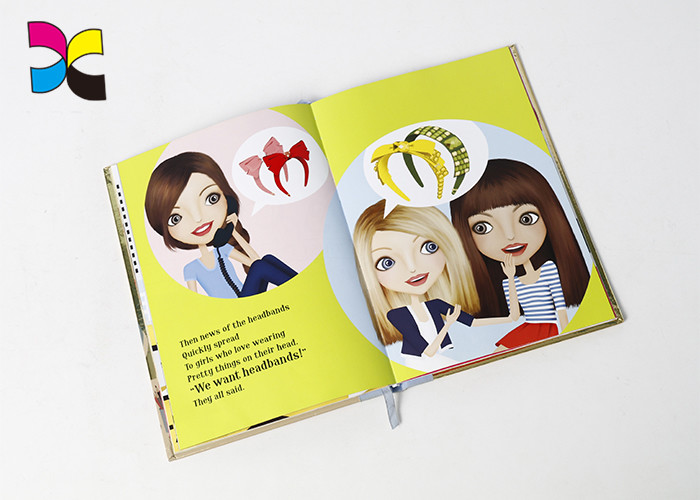 Colorfull Cardboard Hardcover Book Printing Matte Or Glossy Lamination