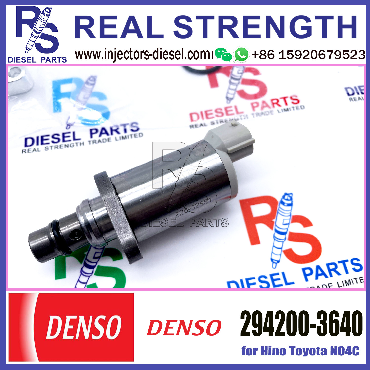 DENSO Valve 294200-3640 Suction Control Valve 294200-3640 for Hino Toyota N04C