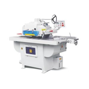 Quality MJ153 Woodworking Auto Feeding Single Straight Line Single Wood Rip Saw Machine wholesale