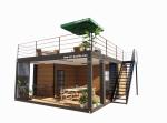 20 Foot Wooden Deluxe Garden Studio Flat Package Assembly 2 Bedroom Container
