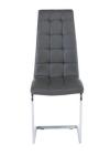Solid Steel Structure 440mm 940mm Modern Dining Chair