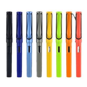 Quality Colorful Plastic Signature Pen Matte School Gel Pens Promotion Gifts Custom Logo wholesale