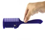 Plastic Horse Grooming Comb , Mane Trimming And Thinning Comb For Horses