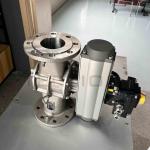 Plunger Type Three Way Pneumatic Diverter Valve For Powder Particle Conveying