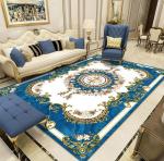 Persian Pattern Polyester Fiber Living Room Floor Carpet Stripping Special Style