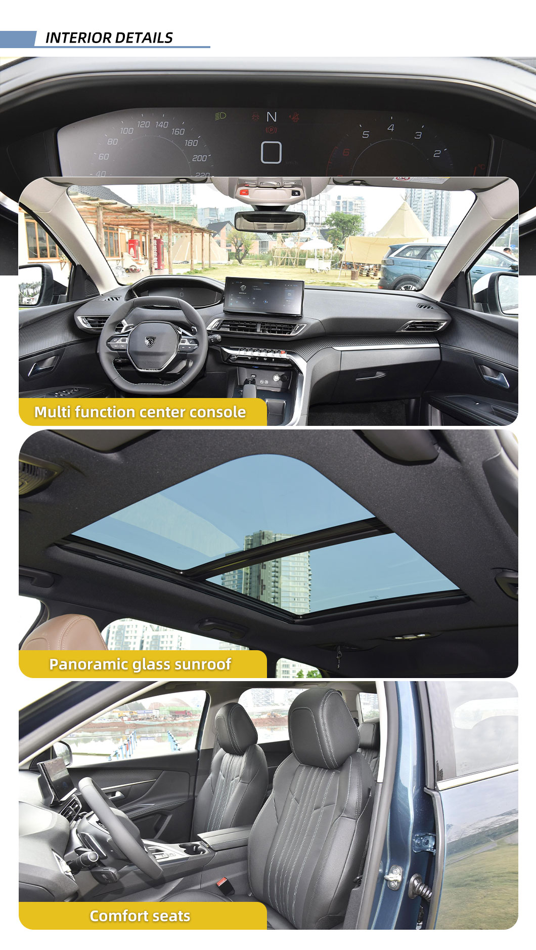 5 Door 7 Seats Suv Used Car New Vehicle Allure Pre Facelift Compact Crossover