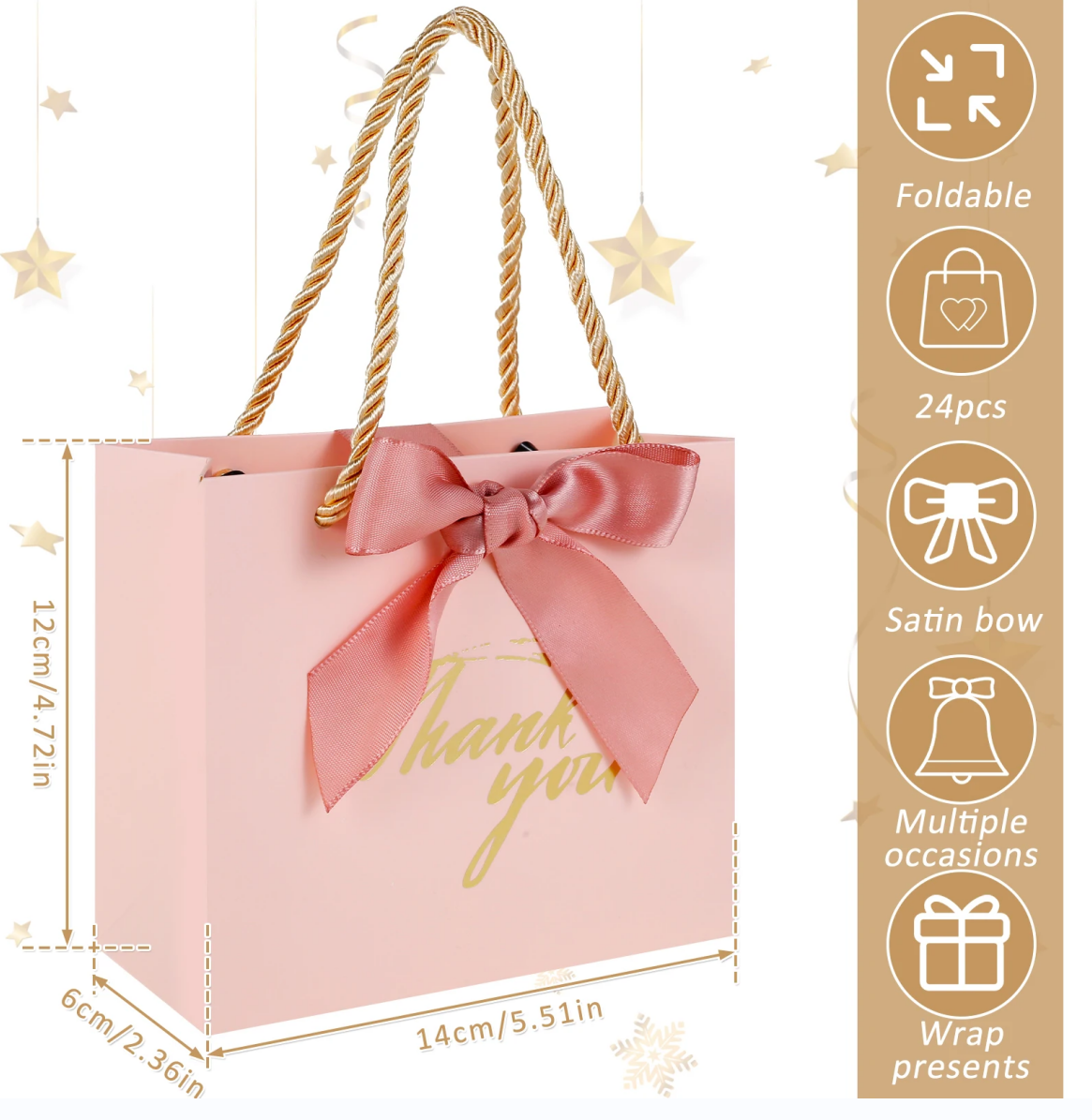 Rigid Boxes Custom Logo Clothing Packaging Deluxe Paper Bags with Handles