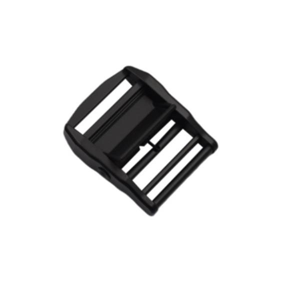 40mm Electrophoresis Black Heavy-duty metal webbing cam buckles with the