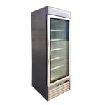 Auto Defrost Upright Glass Door Freezer , Single Glass Door Merchandiser