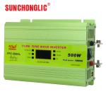 Lightweight 500w Pure Sine Wave Inverter Output 50Hz Energy Saving 12v 220v