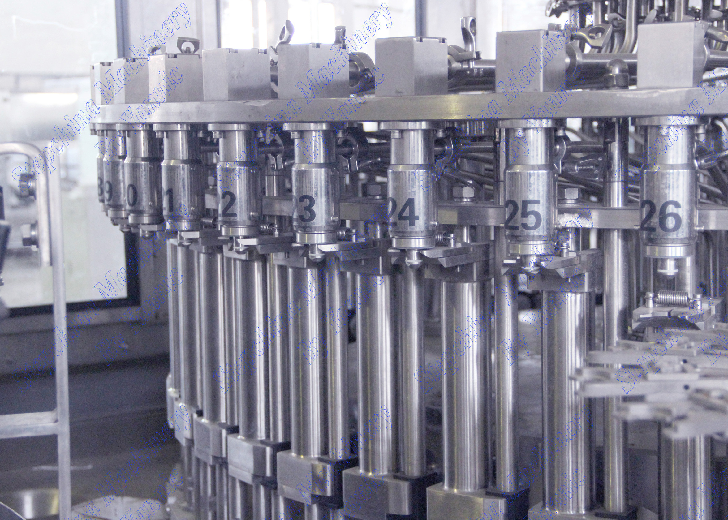 Customized Full Auto Juice Filling Machine Stainless Steel 304 Material