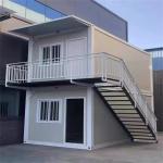 s Plastic Steel Window Container House and Detachable Container Van for Mobile