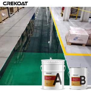 Quality Low VOC Industrial Floor Paint For Concrete Resist Chemicals wholesale