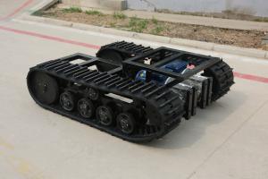 Quality 331.5kg Hard Steel Track Undercarriage DP-ADA-280 / Machinery Rubber Track Chassis wholesale