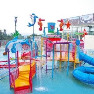 Quality Ocean Kids Splash Water Playground House 18m*16m*8m Size Family Friendly wholesale