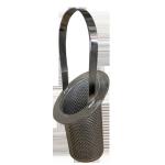 316l Perforated Plate 1um Stainless Steel Basket Filter For Industrial Filter