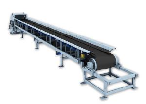 Quality Silica Sand Troughed Belt Conveyor Impact Idler Equipped Cost Effective Large Volume wholesale