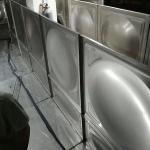 10000M3 SS304 Weld Tiebar Water Tank 1*1M Panel
