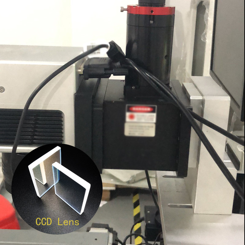 Visual Marking Machine Optical CCD Lens Quartz 65*135*5mm