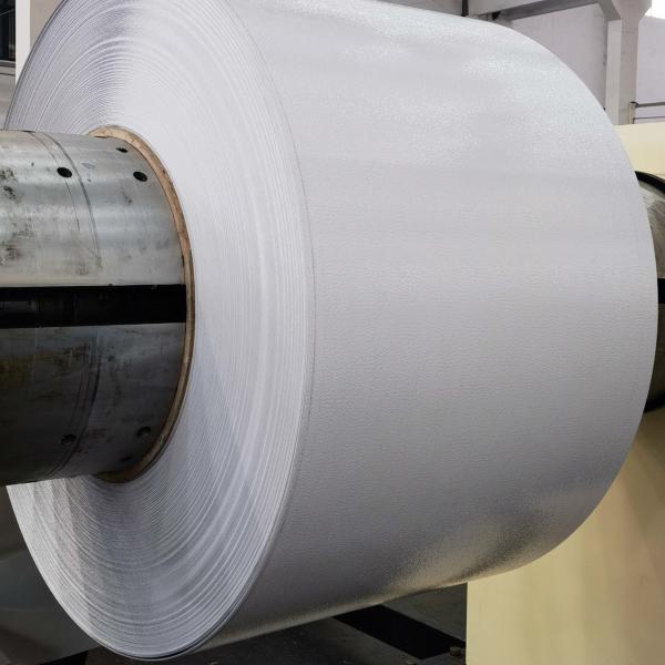 Wrinkle Surface High Glossy White Colored Coat Aluminum Coil For Aluminum Fence