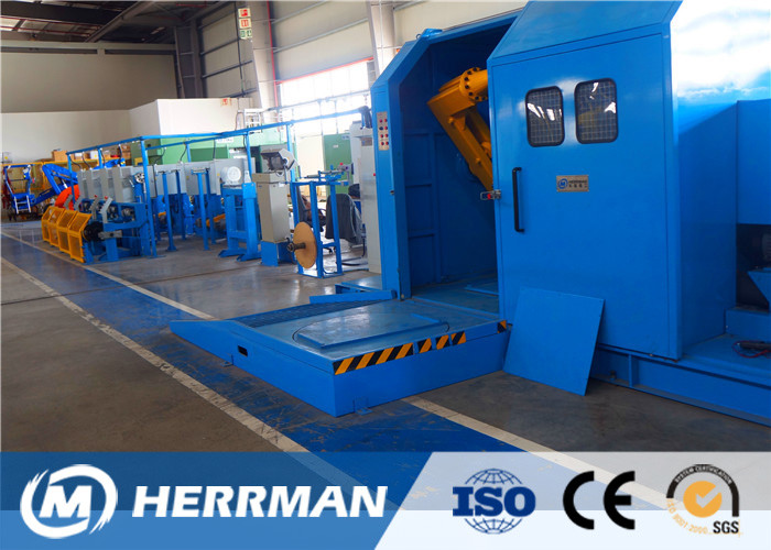 High Frequency Cable Twisting Machine Single Twist Buncher Cantilever Type Siemens Motor